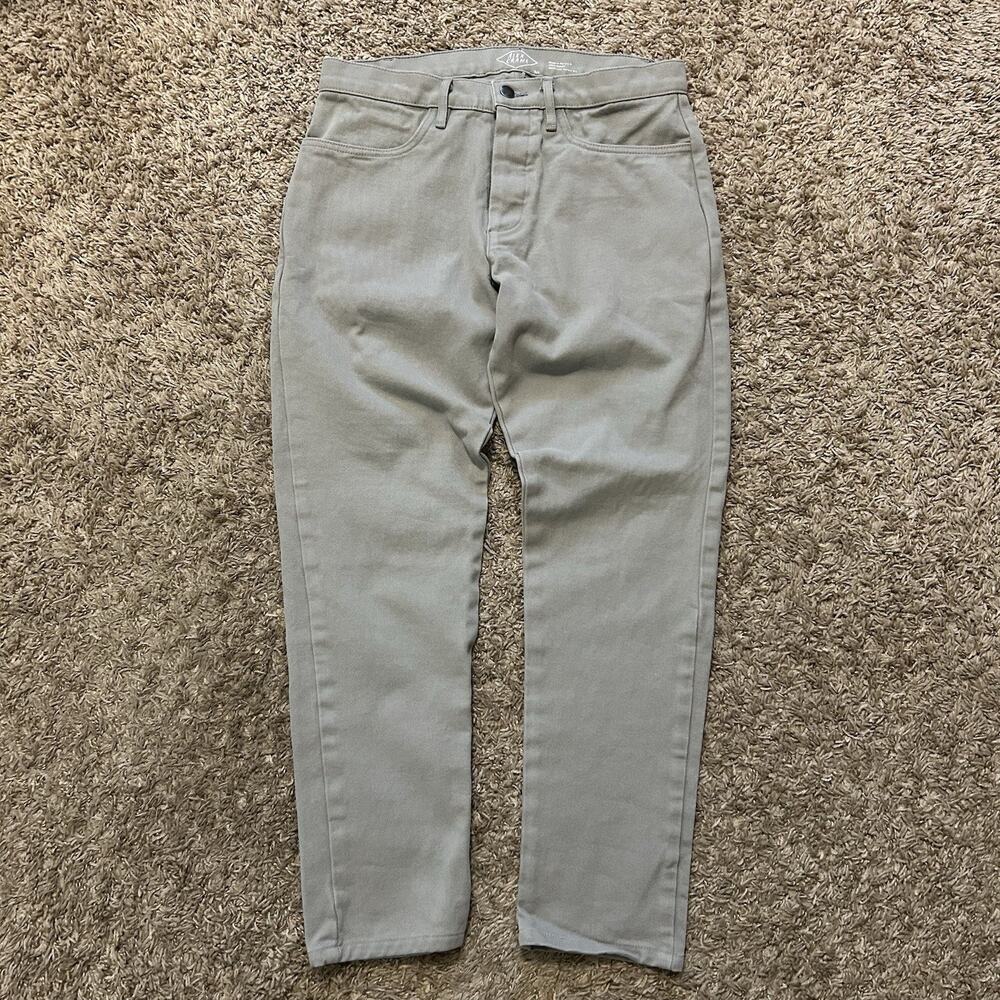 Alex Crane Button Fly Tapered Fit Jeans Made In USA 30x28